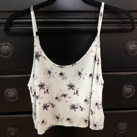 Floral Baby Doll Tank Top - Picture 2 of 5